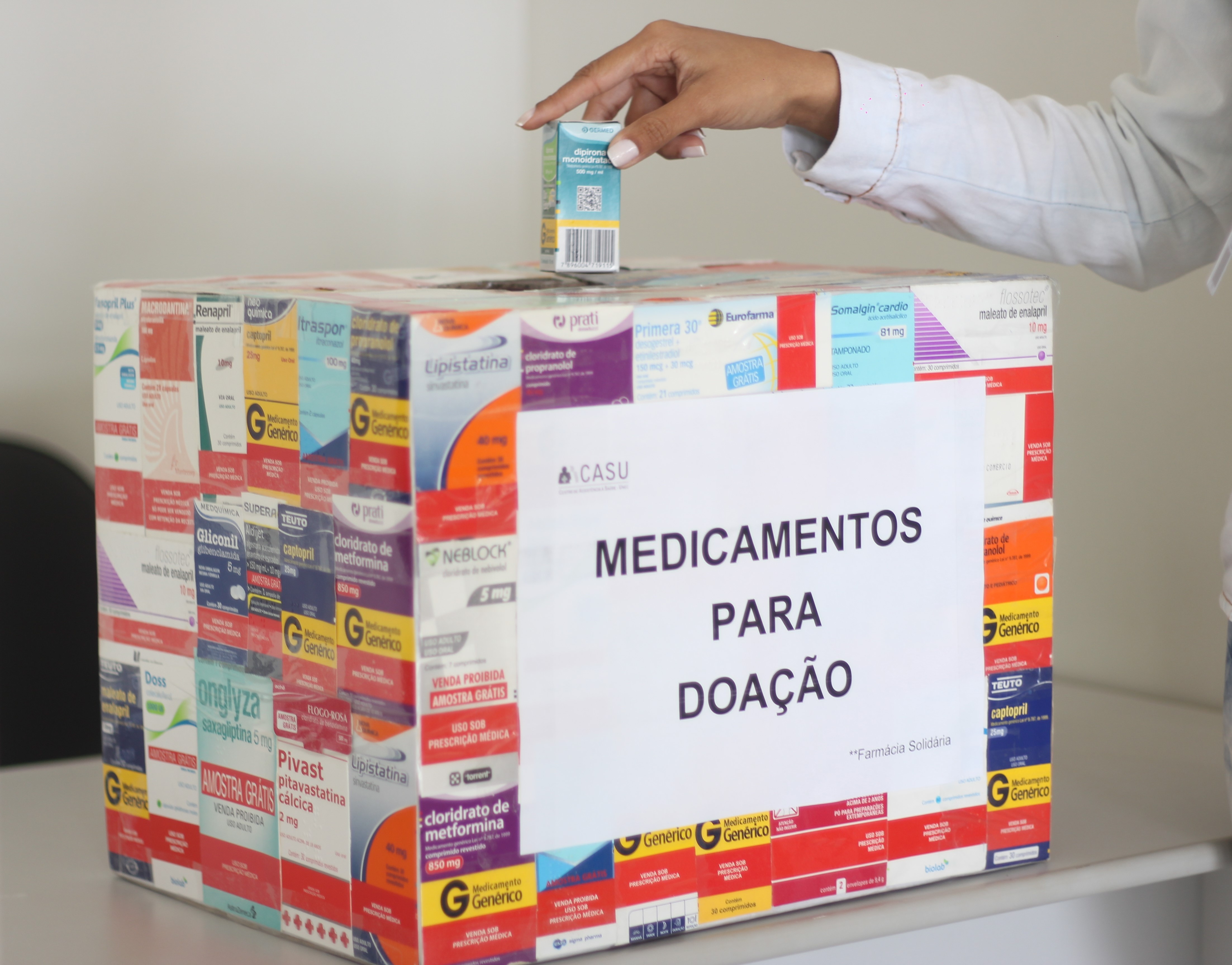 Vereadores propem projeto para doao de medicamentos