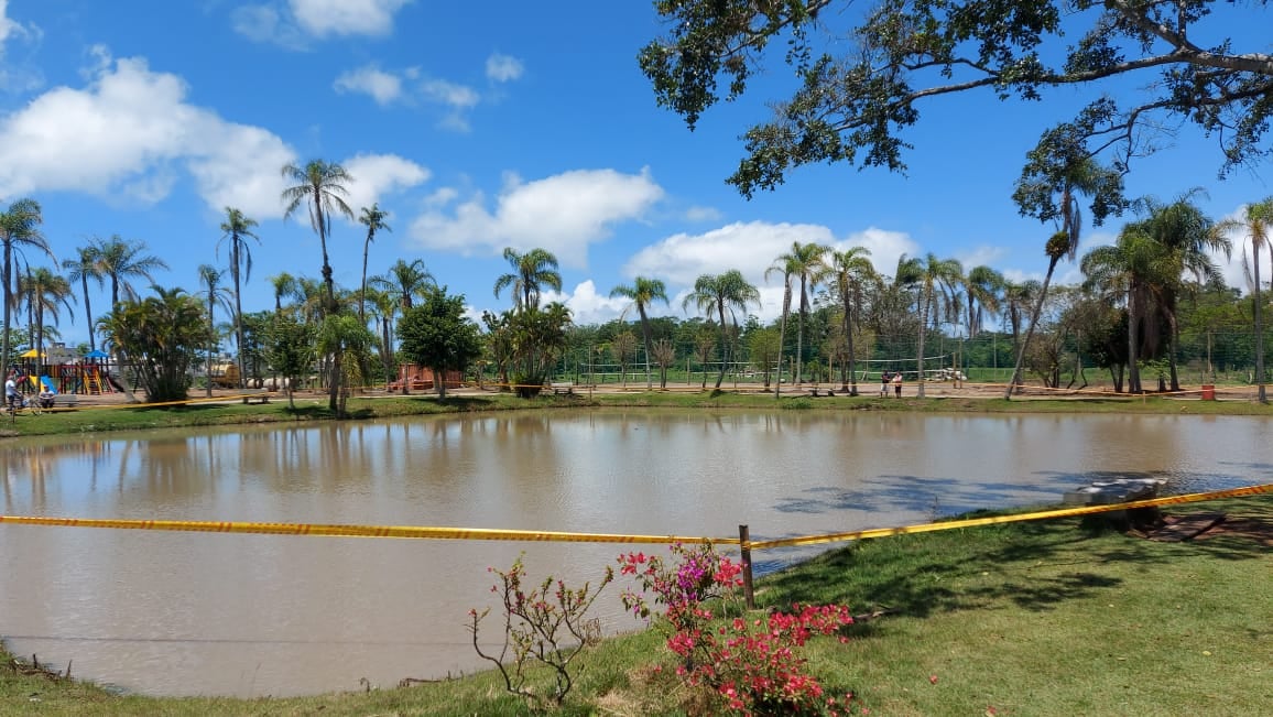GOR alerta para presena de jacars em lago de Tijucas